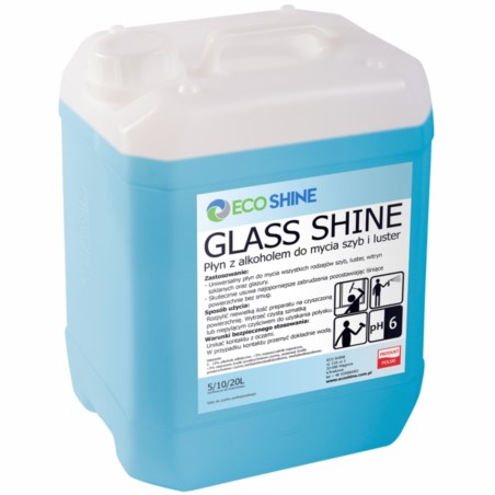 GLASS SHINE  5L płyn z alkoholem do mycia szyb i luster