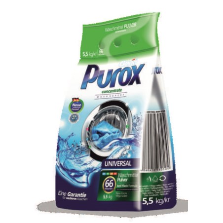 Proszek do prania PUROX Universal 5,5kg folia