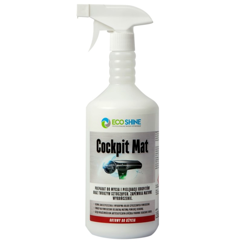 COCKPIT MAT  1L - preparat do mycia i pielęgnacji kokpitów oraz tworzyw sztucznych