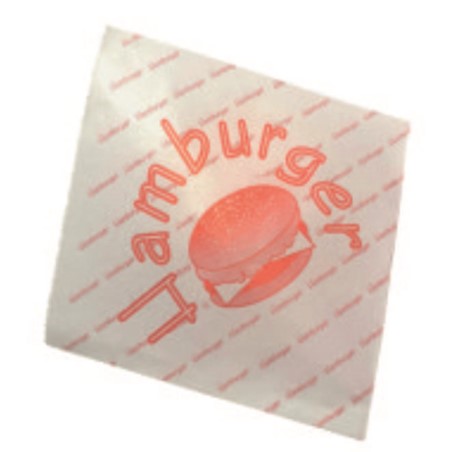 Hamburger papier biały, nadruk . 1000szt/op