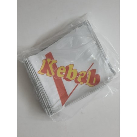 Kebab  papier+ folia 200 szt/op AJ