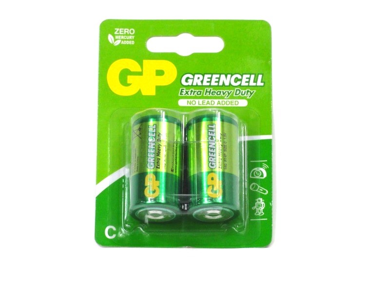 Bateria GP R14 Green 2szt 0102 C